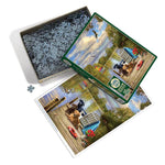 Dog Day Afternoon Puzzle-Jigsaw Puzzles-Balderson Village Cheese Store