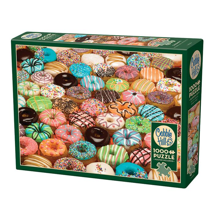 Doughnuts Puzzle-Jigsaw Puzzles-Balderson Village Cheese Store