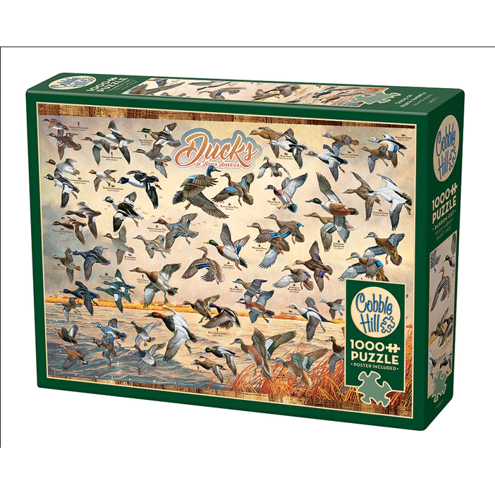 Ducks of North America Puzzle-Jigsaw Puzzles-Balderson Village Cheese Store