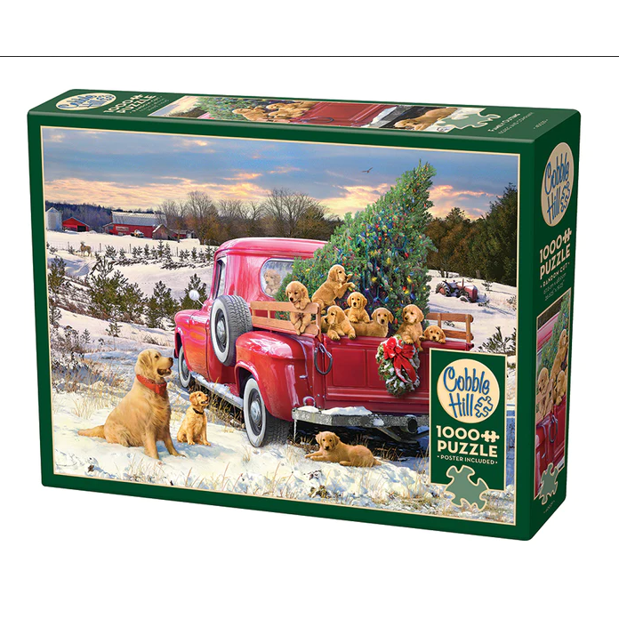 Family Outing Puzzle-Jigsaw Puzzles-Balderson Village Cheese Store