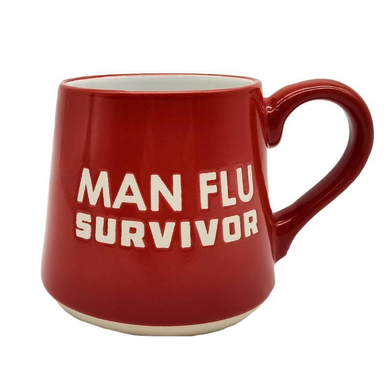 Fat Bottom Mug - Man Flu-Mug-Balderson Village Cheese Store