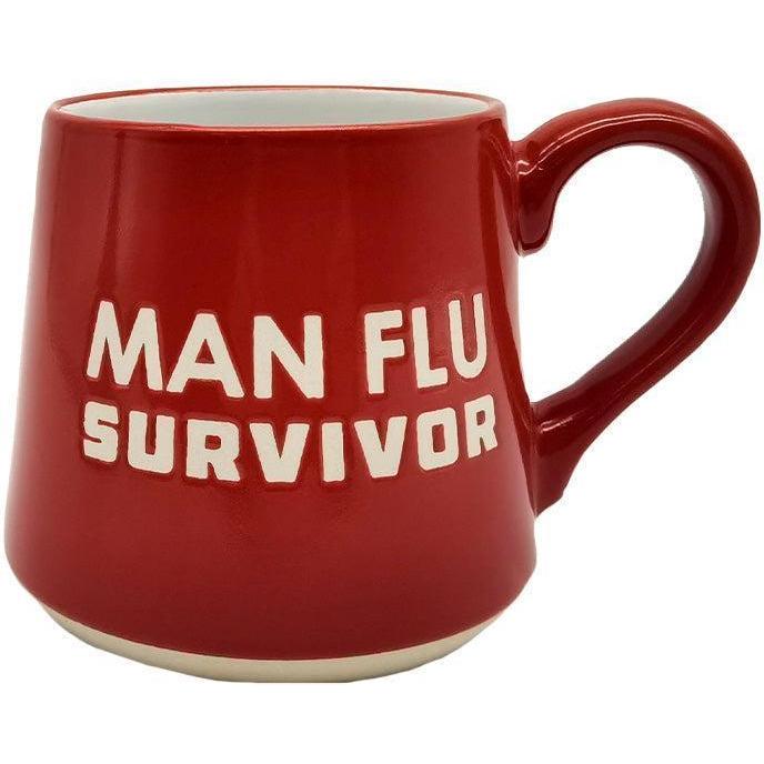 Fat Bottom Mug - Man Flu-Mug-Balderson Village Cheese Store