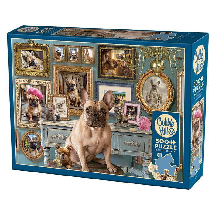Frenchie Puzzle-Jigsaw Puzzles-Balderson Village Cheese Store