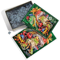 Frog Business Puzzle-Jigsaw Puzzles-Balderson Village Cheese Store