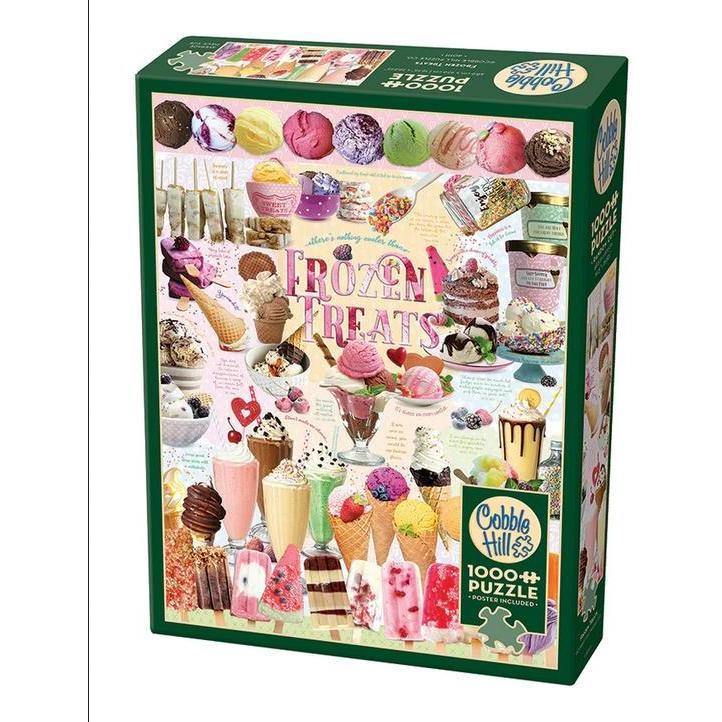 Frozen Treats Puzzle-Jigsaw Puzzles-Balderson Village Cheese Store