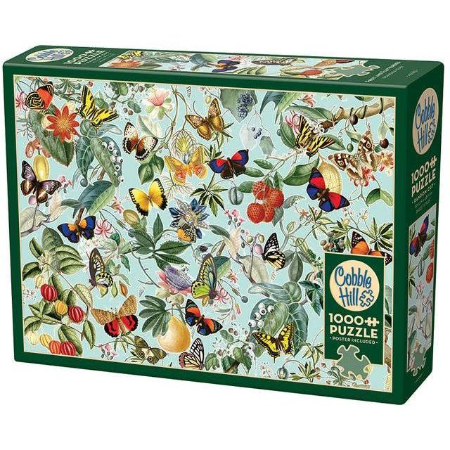 Fruit & Flutterbies Puzzle-Jigsaw Puzzles-Balderson Village Cheese Store