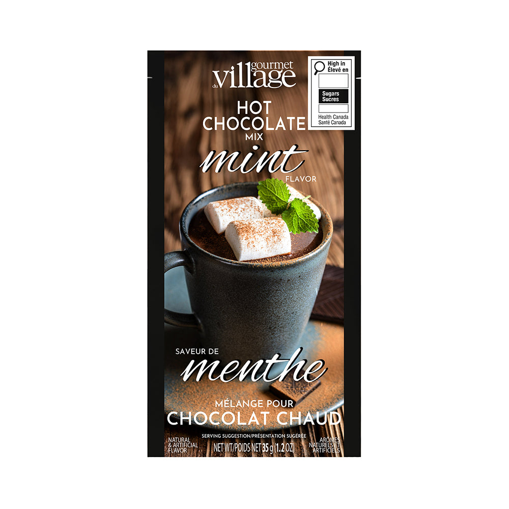 Mint Hot Chocolate – Single Serve, 35 g