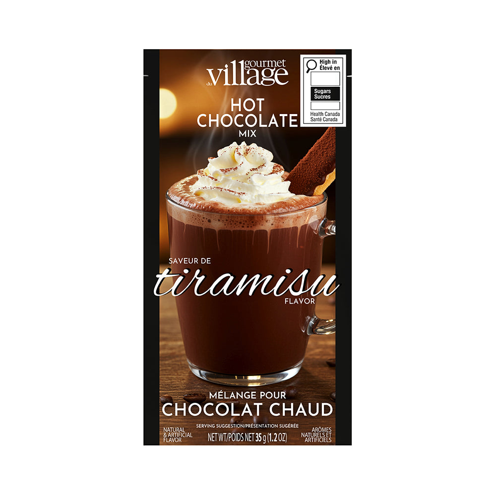 Tiramisu Hot Chocolate – Single Serve, 35 g