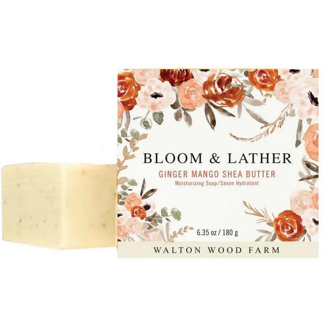 Ginger Mango Shea Butter Soap-Bar Soap-Balderson Village Cheese Store