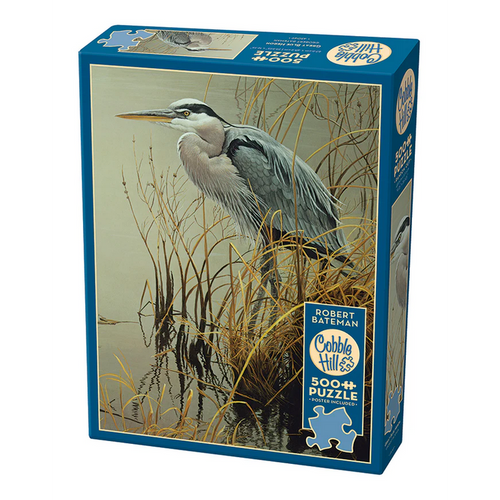 Great Blue Heron Puzzle-Jigsaw Puzzles-Balderson Village Cheese Store