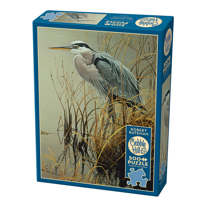 Great Blue Heron Puzzle-Jigsaw Puzzles-Balderson Village Cheese Store