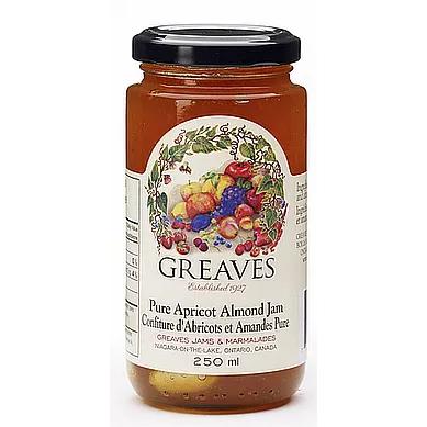 Greaves Apricot Almond Jam-Jam-Balderson Village Cheese Store