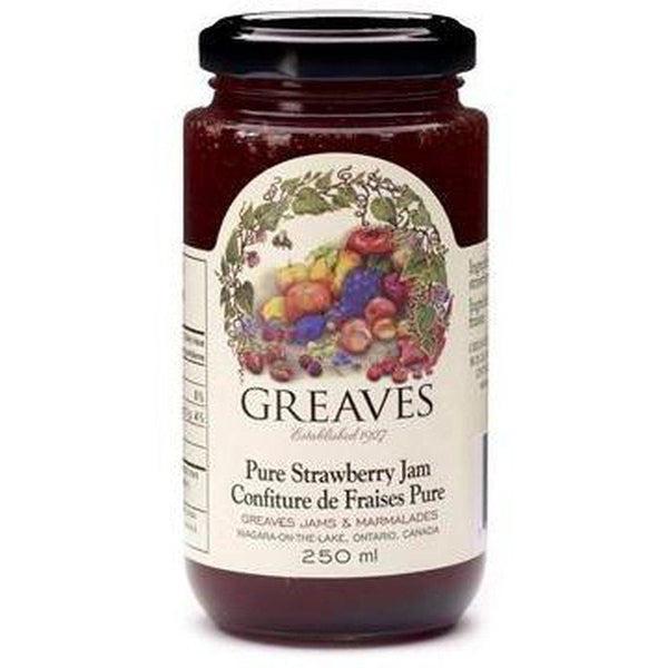 Greaves Strawberry Jam-Jam-Balderson Village Cheese Store