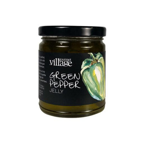 Green Pepper Jelly Cheese Topping-spreads-Balderson Village Cheese Store
