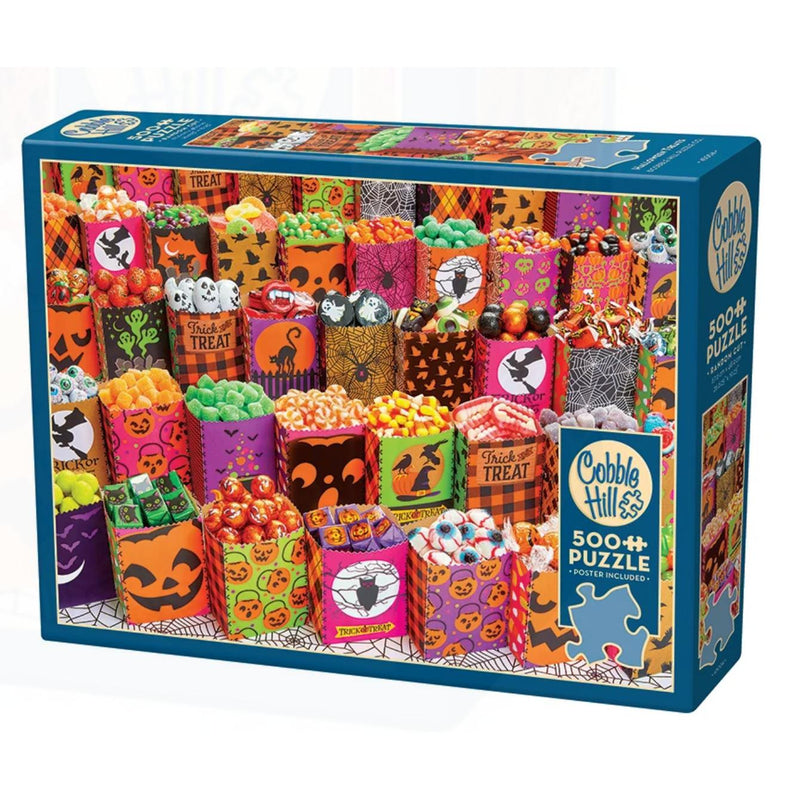 Halloween Treats Puzzle-Jigsaw Puzzles-Balderson Village Cheese Store