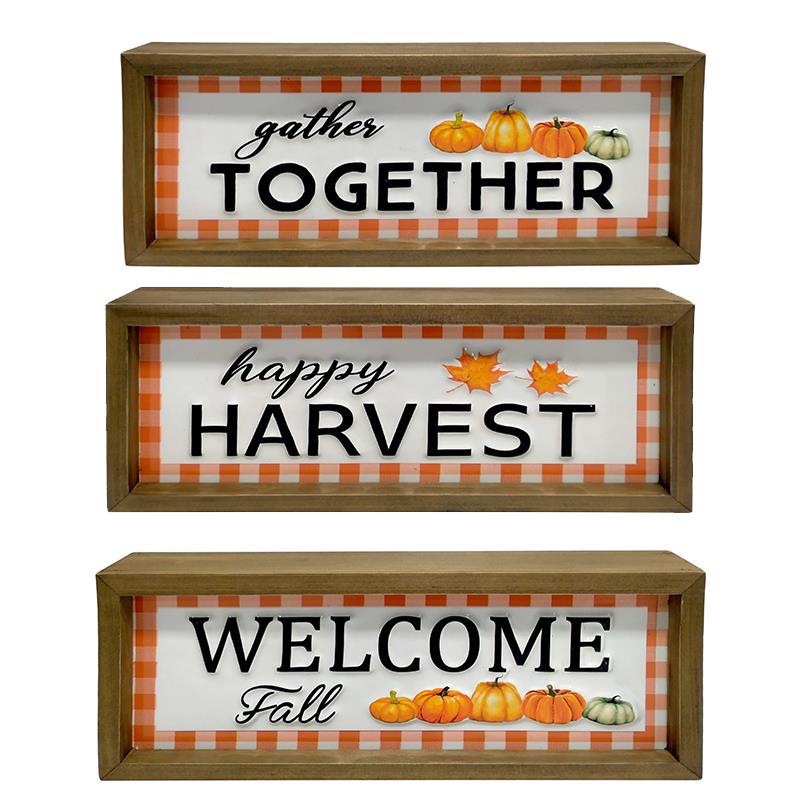 Harvest Wall Signs-Wall Decor-Balderson Village Cheese Store