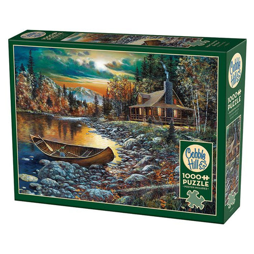 High Country Retreat Puzzle-Jigsaw Puzzles-Balderson Village Cheese Store