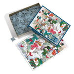 Hill Of A Snowman Puzzle-Jigsaw Puzzles-Balderson Village Cheese Store