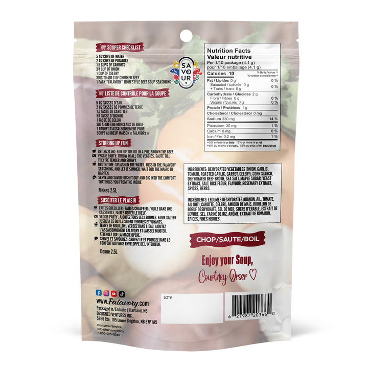 Homestyle Beef Soup Seasoning-Balderson Village Cheese Store