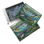 Hooked On Fishing Puzzle-Jigsaw Puzzles-Balderson Village Cheese Store