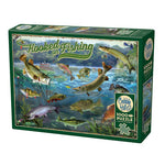 Hooked On Fishing Puzzle-Jigsaw Puzzles-Balderson Village Cheese Store