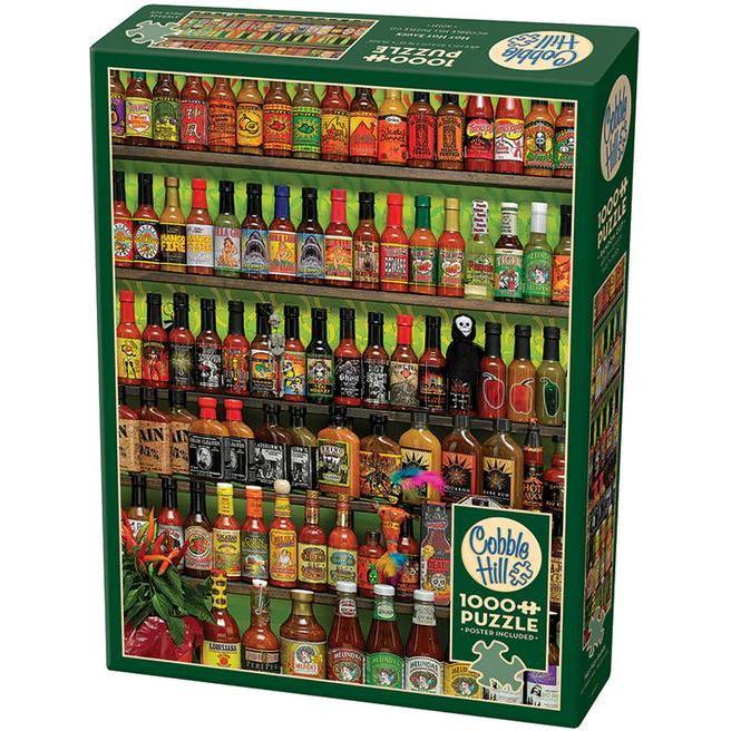Hot Sauce Puzzle-Jigsaw Puzzles-Balderson Village Cheese Store