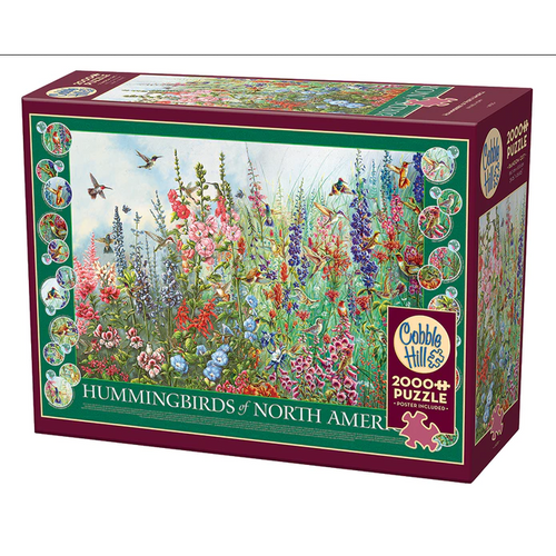 Hummingbirds of North America Puzzle-Jigsaw Puzzles-Balderson Village Cheese Store