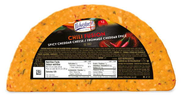Ilchester Chili Fusion Spicy Cheddar