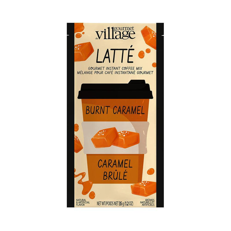 Instant Coffee Burnt Caramel Latte-Drink Mix-Balderson Village Cheese Store