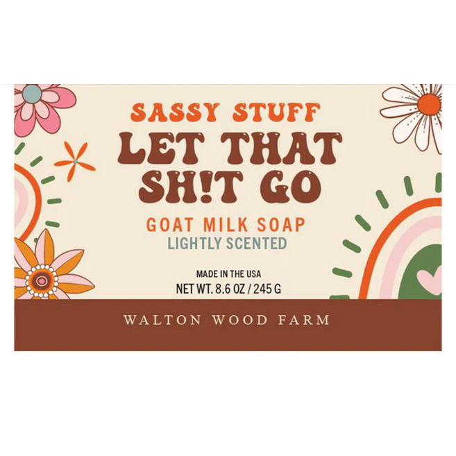 Let That Shit Go - Soap-Bar Soap-Balderson Village Cheese Store