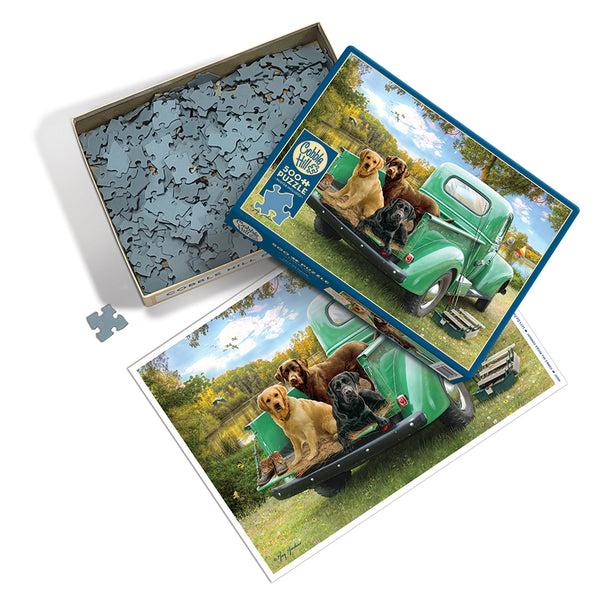 Let's Go Fishing Puzzle-Jigsaw Puzzles-Balderson Village Cheese Store