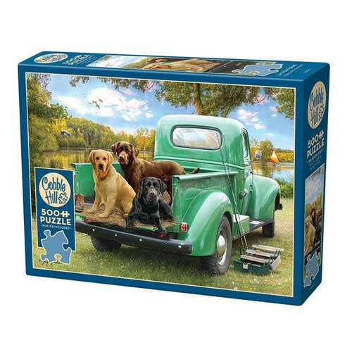 Let's Go Fishing Puzzle-Jigsaw Puzzles-Balderson Village Cheese Store