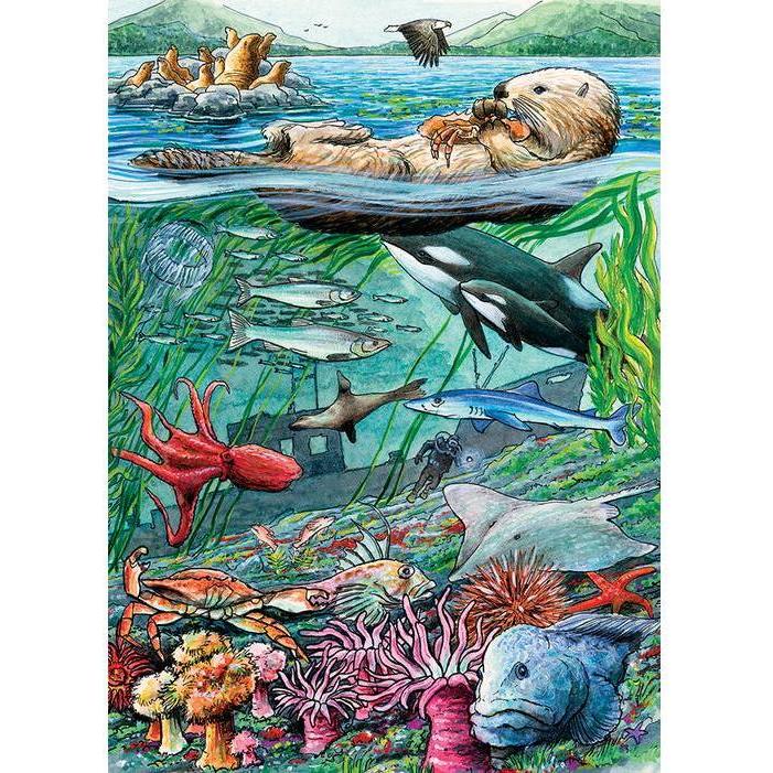 Life On The Pacific Ocean Puzzle-Jigsaw Puzzles-Balderson Village Cheese Store