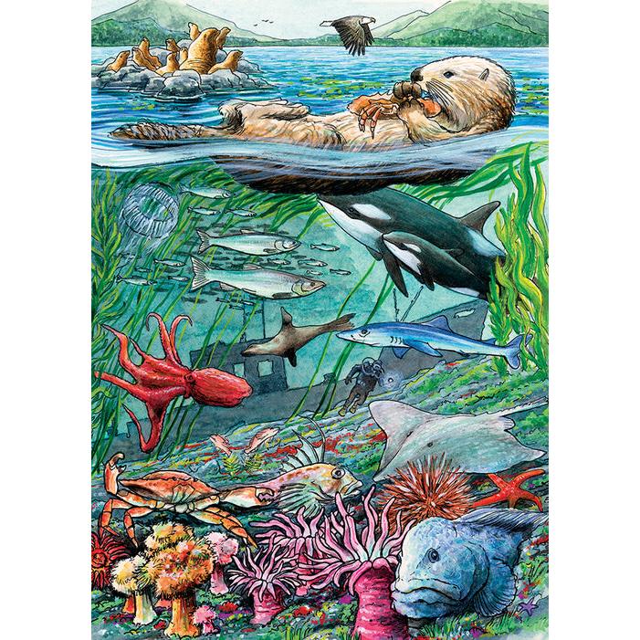 Life On The Pacific Ocean Puzzle-Jigsaw Puzzles-Balderson Village Cheese Store