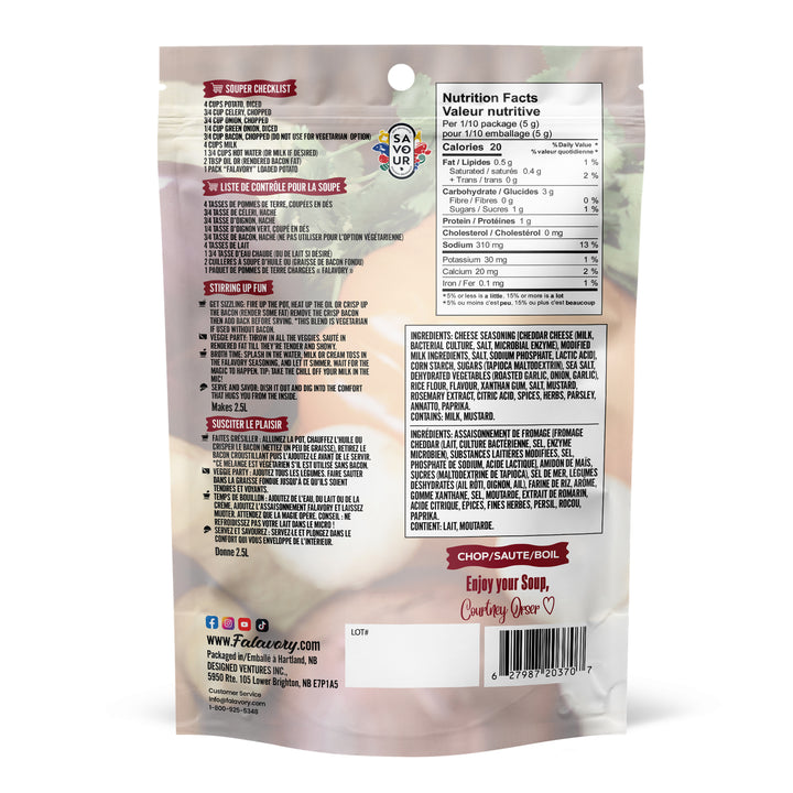 Loaded Potato Soup Seasoning-Balderson Village Cheese Store