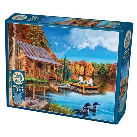 Loon Lake Puzzle-Jigsaw Puzzles-Balderson Village Cheese Store