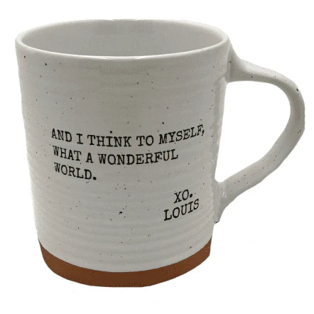 Louis Armstrong Quote Mug