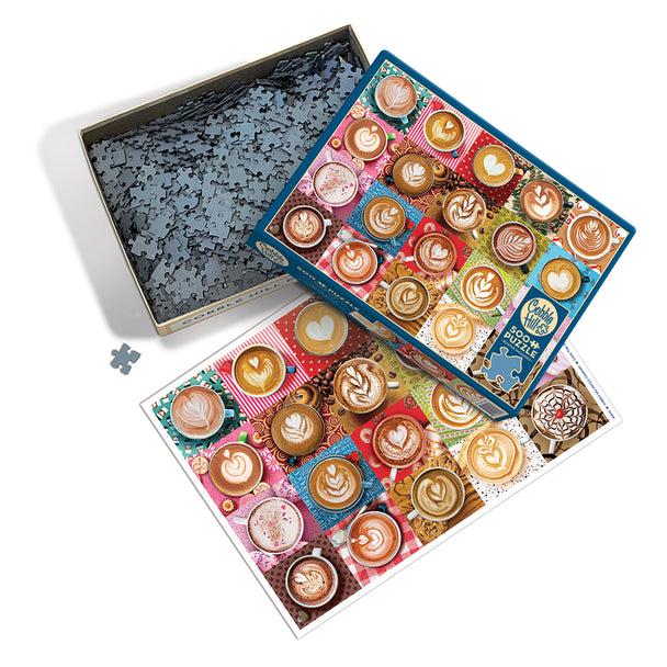 Love You A Latte Puzzle-Jigsaw Puzzles-Balderson Village Cheese Store