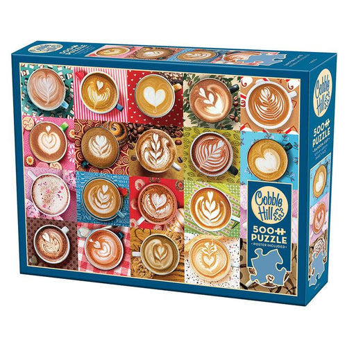 Love You A Latte Puzzle-Jigsaw Puzzles-Balderson Village Cheese Store