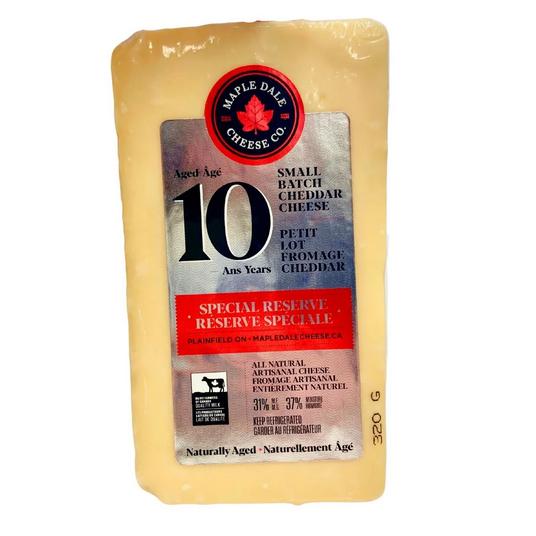 Maple Dale 10 Year Old Cheddar-Cheddar Cheese-Balderson Village Cheese Store