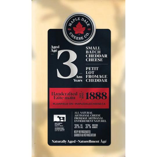 Maple Dale 3 Year Old White-Balderson Village Cheese Store