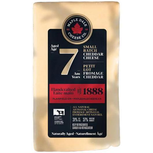 Maple Dale 7 Year Old Cheddar-Cheddar Cheese-Balderson Village Cheese Store