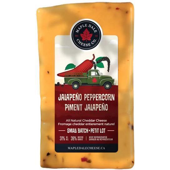 Maple Dale Jalapeno Peppercorn Cheddar-Cheddar Cheese-Balderson Village Cheese Store