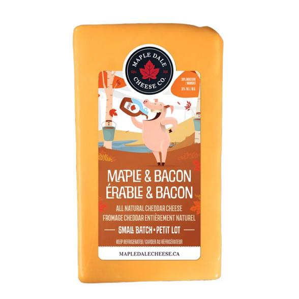Maple Dale Maple & Bacon Cheddar-Cheddar Cheese-Balderson Village Cheese Store