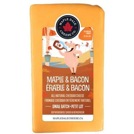 Maple Dale Maple & Bacon Cheddar-Cheddar Cheese-Balderson Village Cheese Store
