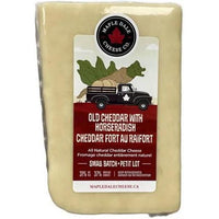 Maple Dale Old Cheddar w/Horseradish-Cheddar Cheese-Balderson Village Cheese Store