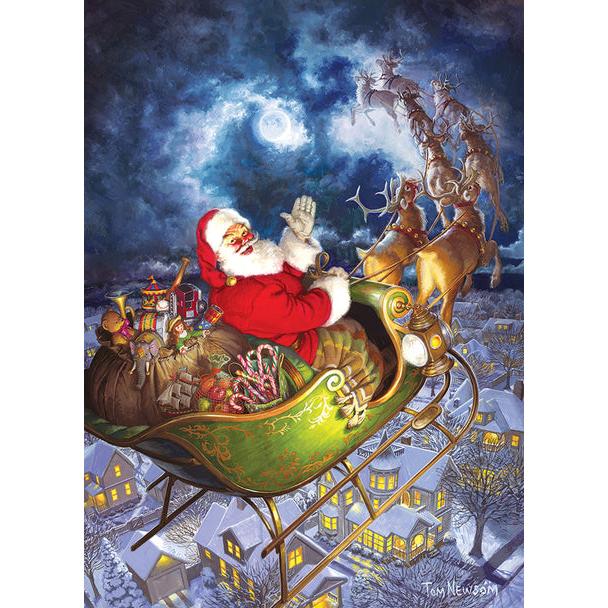 Merry Christmas to All Puzzle-Jigsaw Puzzles-Balderson Village Cheese Store