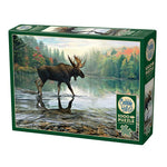 Moose Crossing Puzzle-Jigsaw Puzzles-Balderson Village Cheese Store