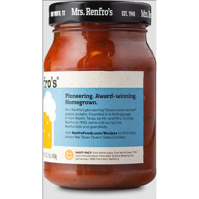 Mrs Renfro's Craft Beer Salsa-Salsa-Balderson Village Cheese Store