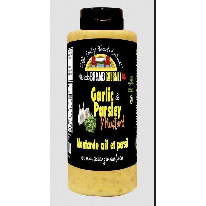 Muskoka Brand Garlic & Parsley Mustard-Balderson Village Cheese Store